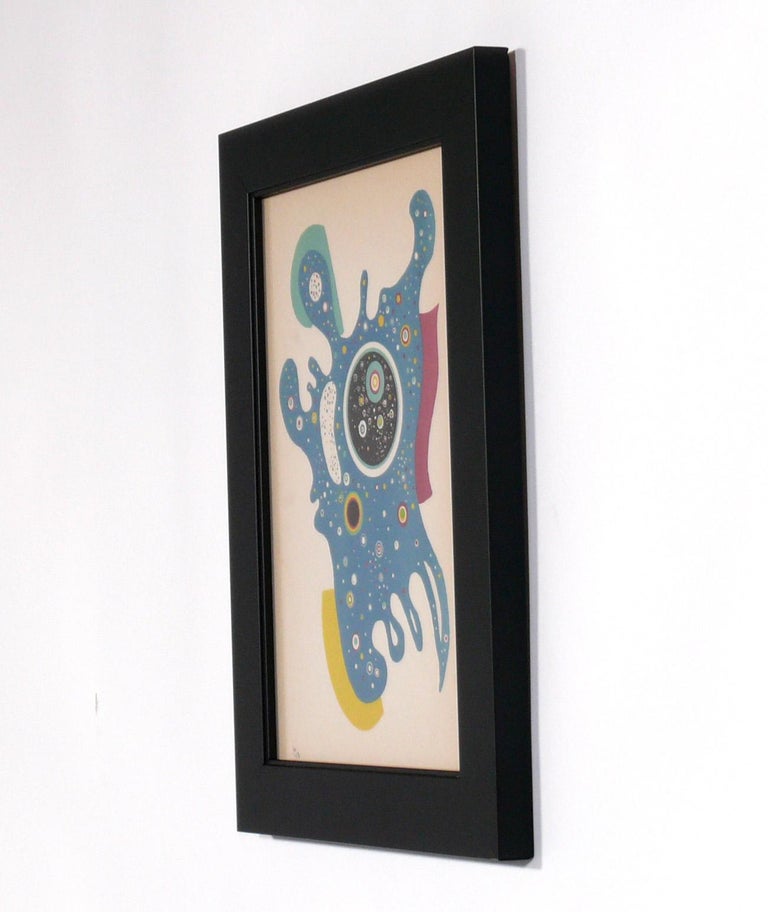 Art Deco Surrealist Lithographs by Wassily Kandinsky and Andre Masson, circa 1938 For Sale