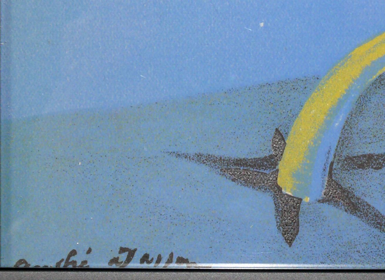 Litografías surrealistas de Wassily Kandinsky y André Masson, hacia 1938 Vidrio en venta