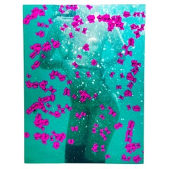 Surrealist Mixed Media Underwater Nude by Maryam Ego-aguirre