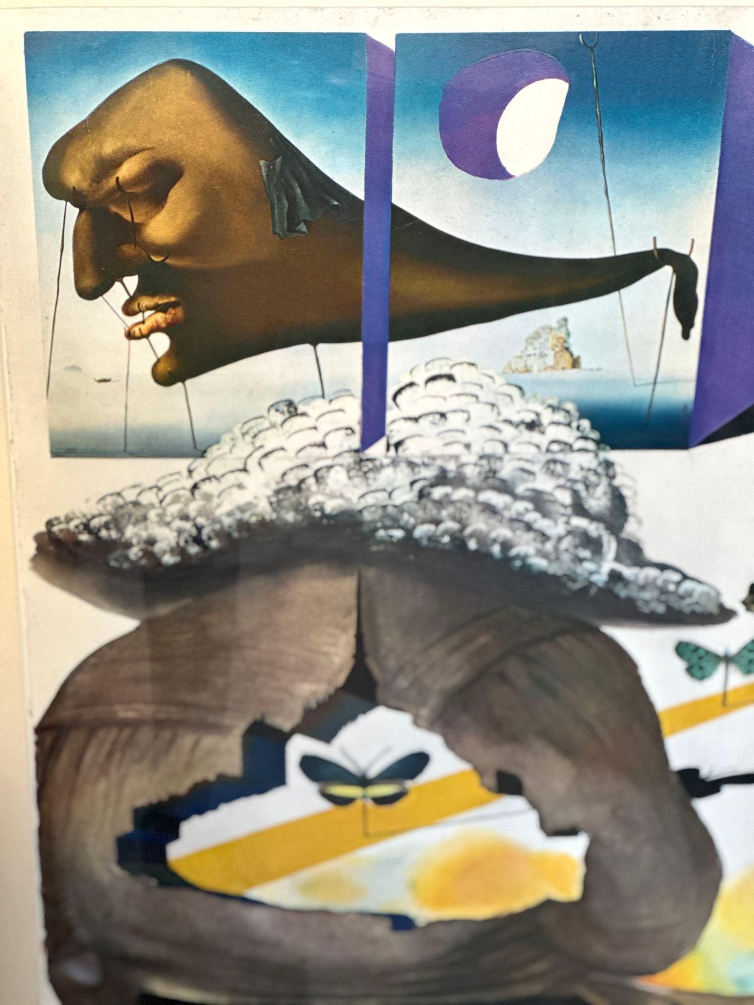 Original lithograph poster by Salvador Dalí 