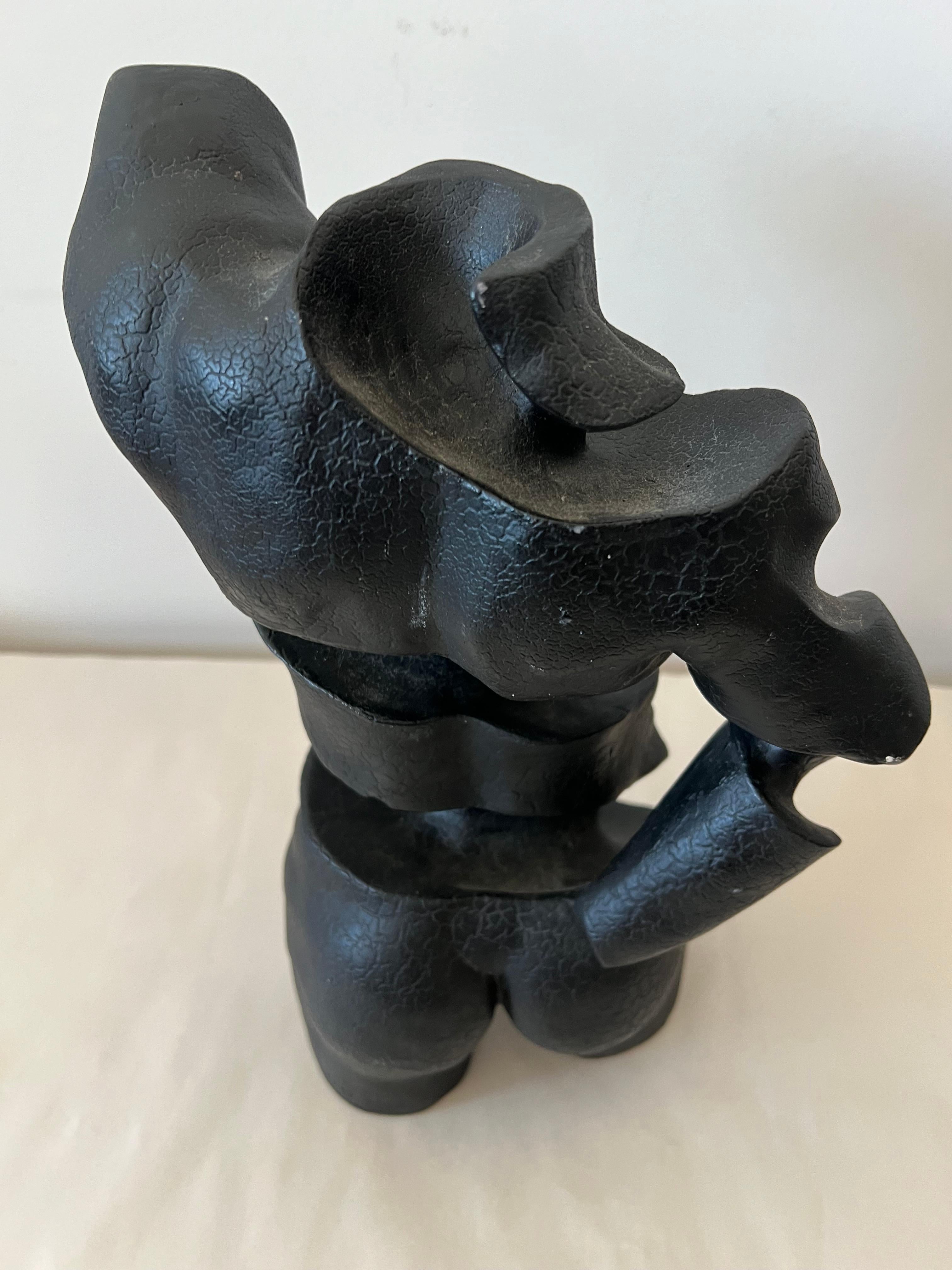 Composition Surrealist Nude Unraveling Torso Composite Sculpture, 2005 For Sale
