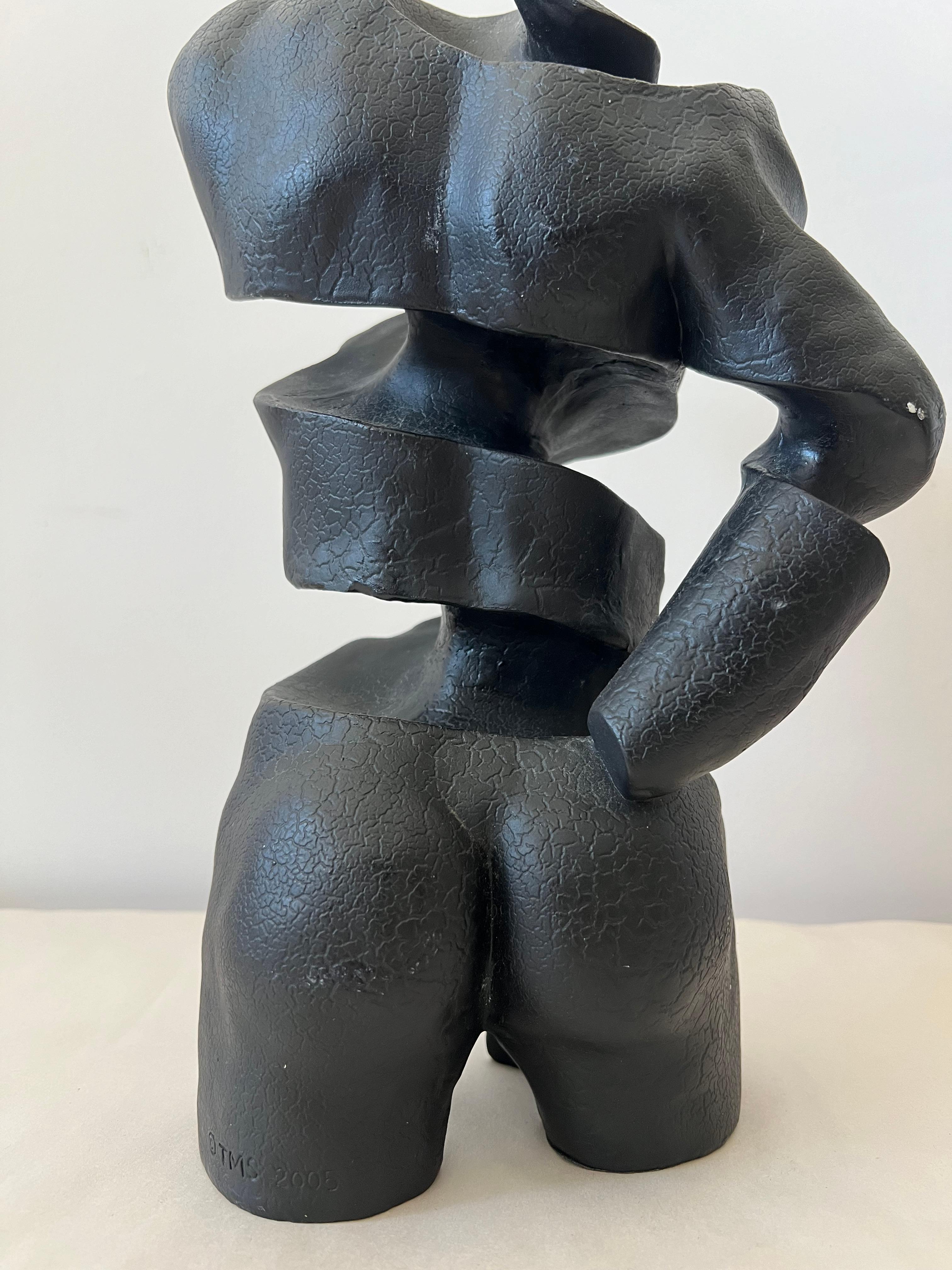 Surrealist Nude Unraveling Torso Composite Sculpture, 2005 For Sale 1