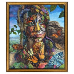 Peinture à l'huile surréaliste, Jorge Ignacio Nazábal Cowan Artiste cubain