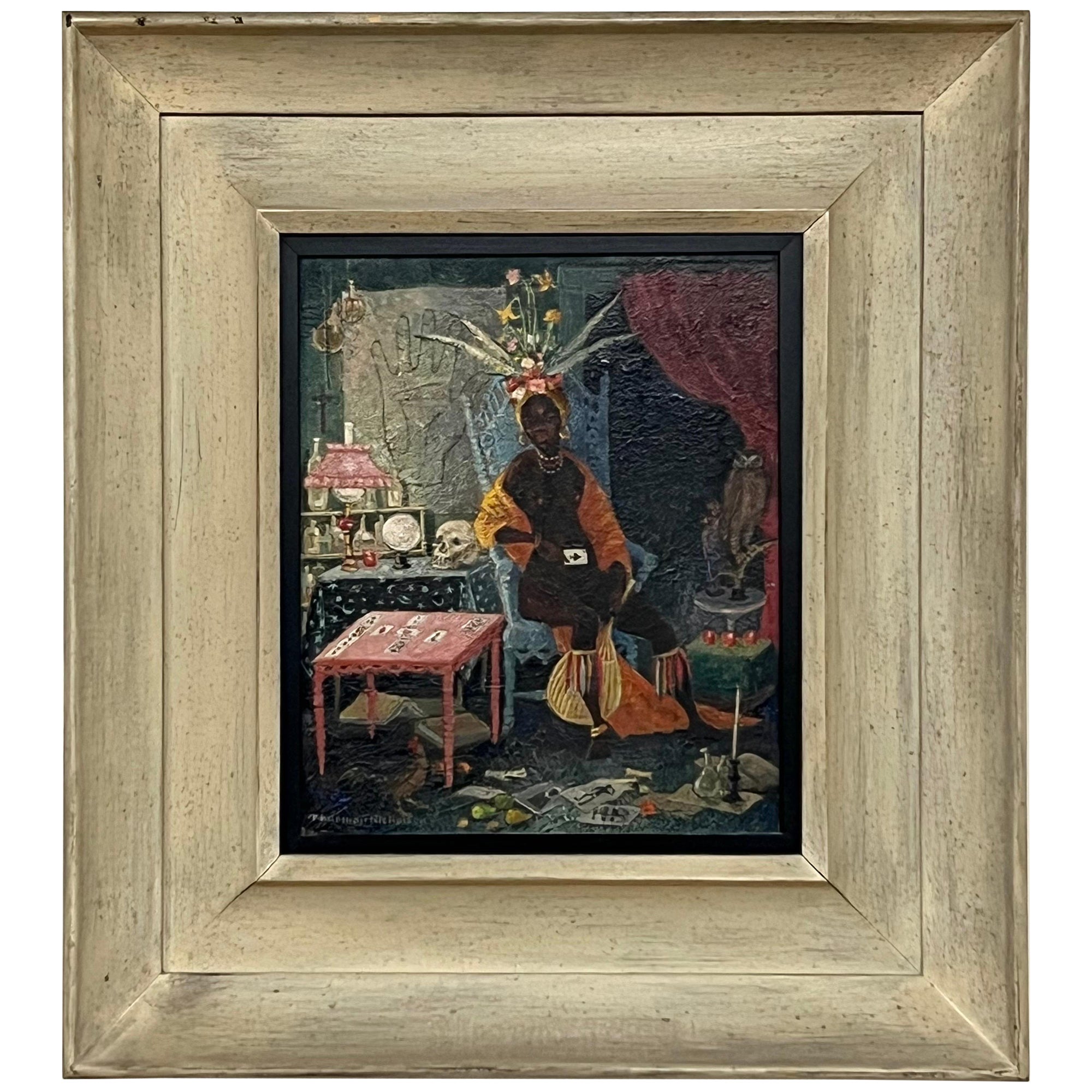 Surrealistisches Gemälde von Thurman Nicholson