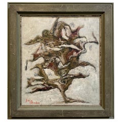 Surrealistisches Gemälde eines Baumes