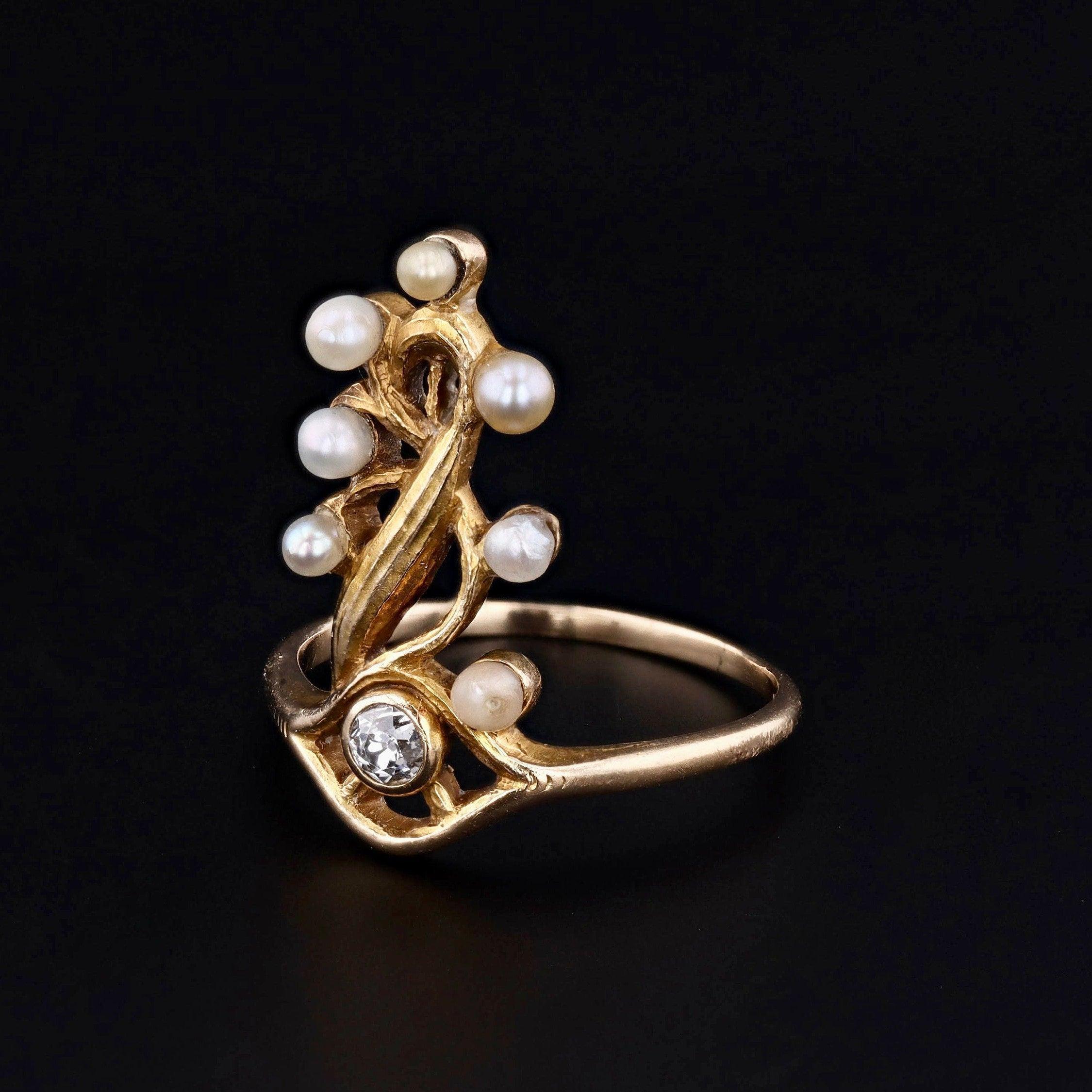 For over 5,000 years, the evil eye has been a popular amulet in many different cultures and societies. The symbol is believed to stare back at the world, warding off evil and keeping its wearer safe from harm. 

This vintage ring with a surrealist