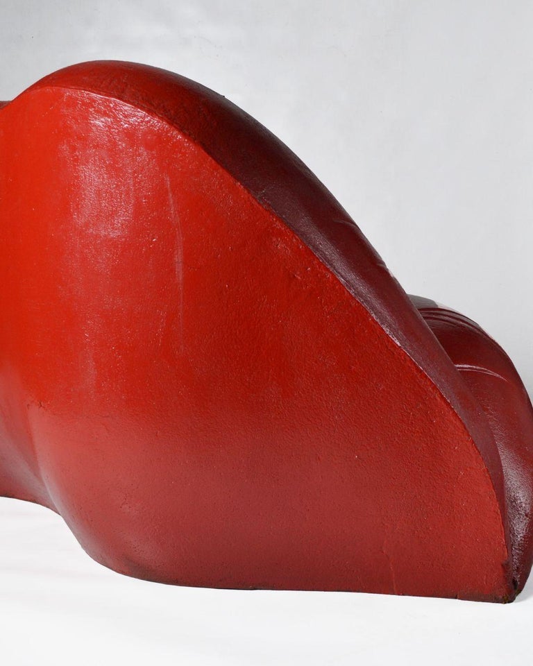 Spanish  Surrealist  Salivasofa 'Original' Prototype Red Lips Sofa By Salvador Dali  For Sale
