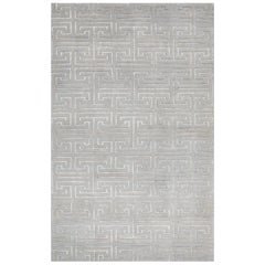 Surrey, Contemporary Shalimar Hand Knotted Area Rug, Mist