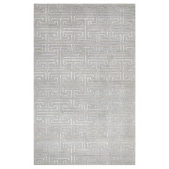 Surrey, Contemporary Shalimar Hand Knotted Area Rug, Mist