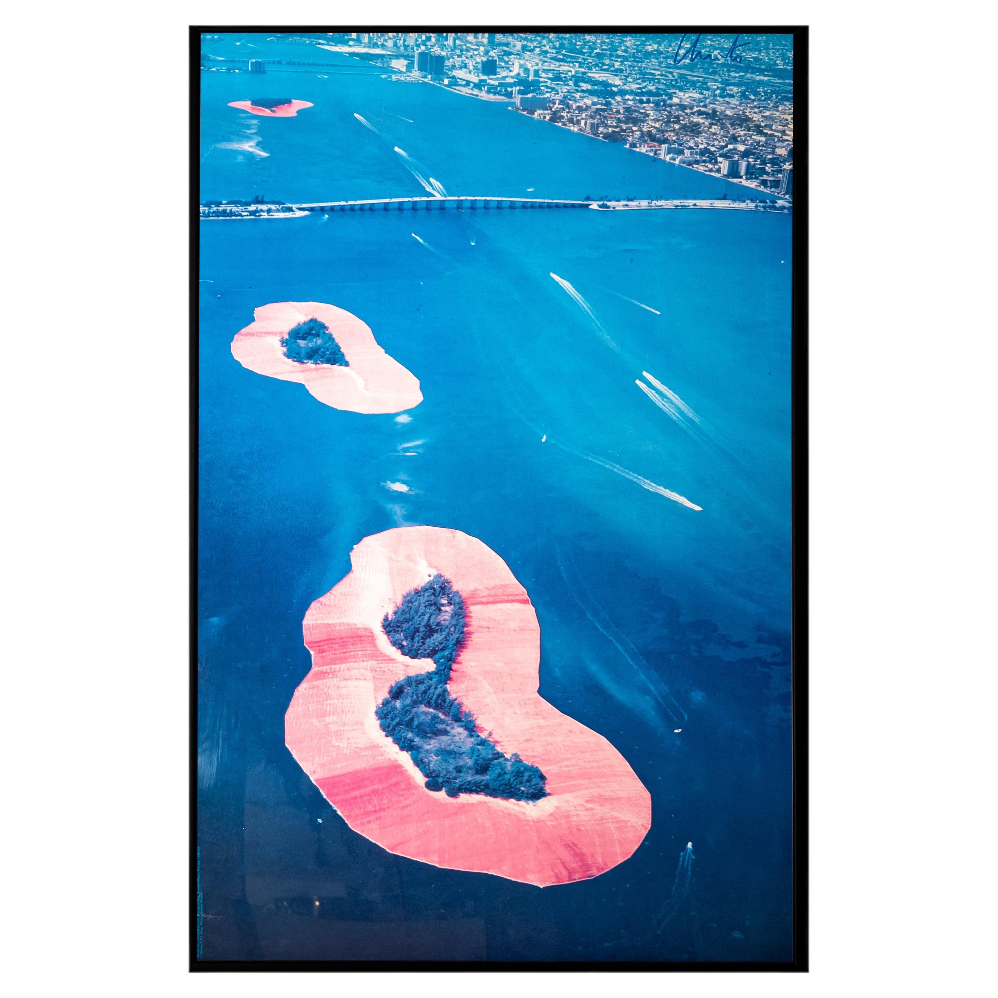 Îles entourées, baie de Biscayne à Miami, 1980 - 1983 en vente