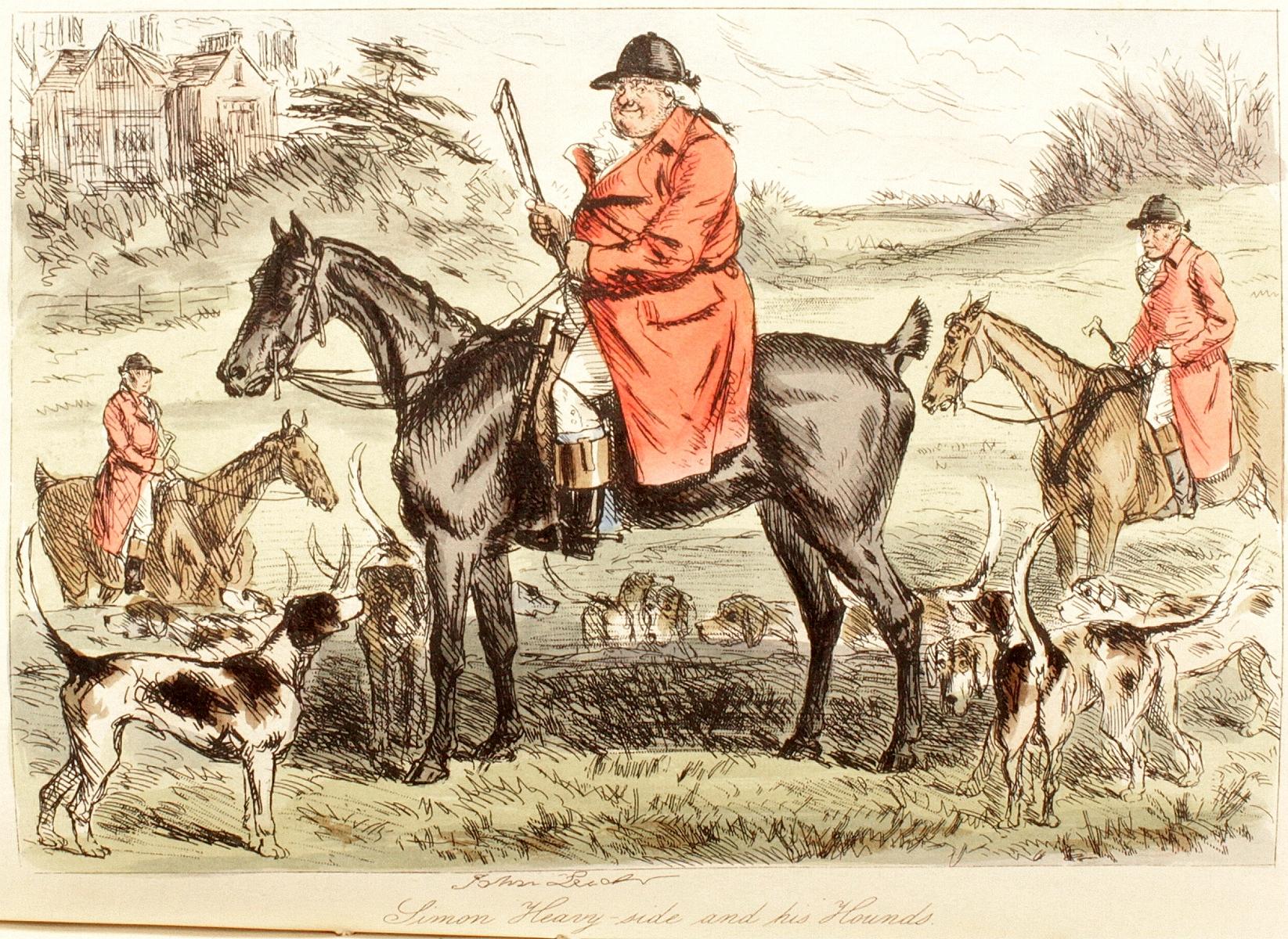British Surtees, Mr. Facey Romford's Hounds, First Edition in the Original 12 Parts 1864 For Sale