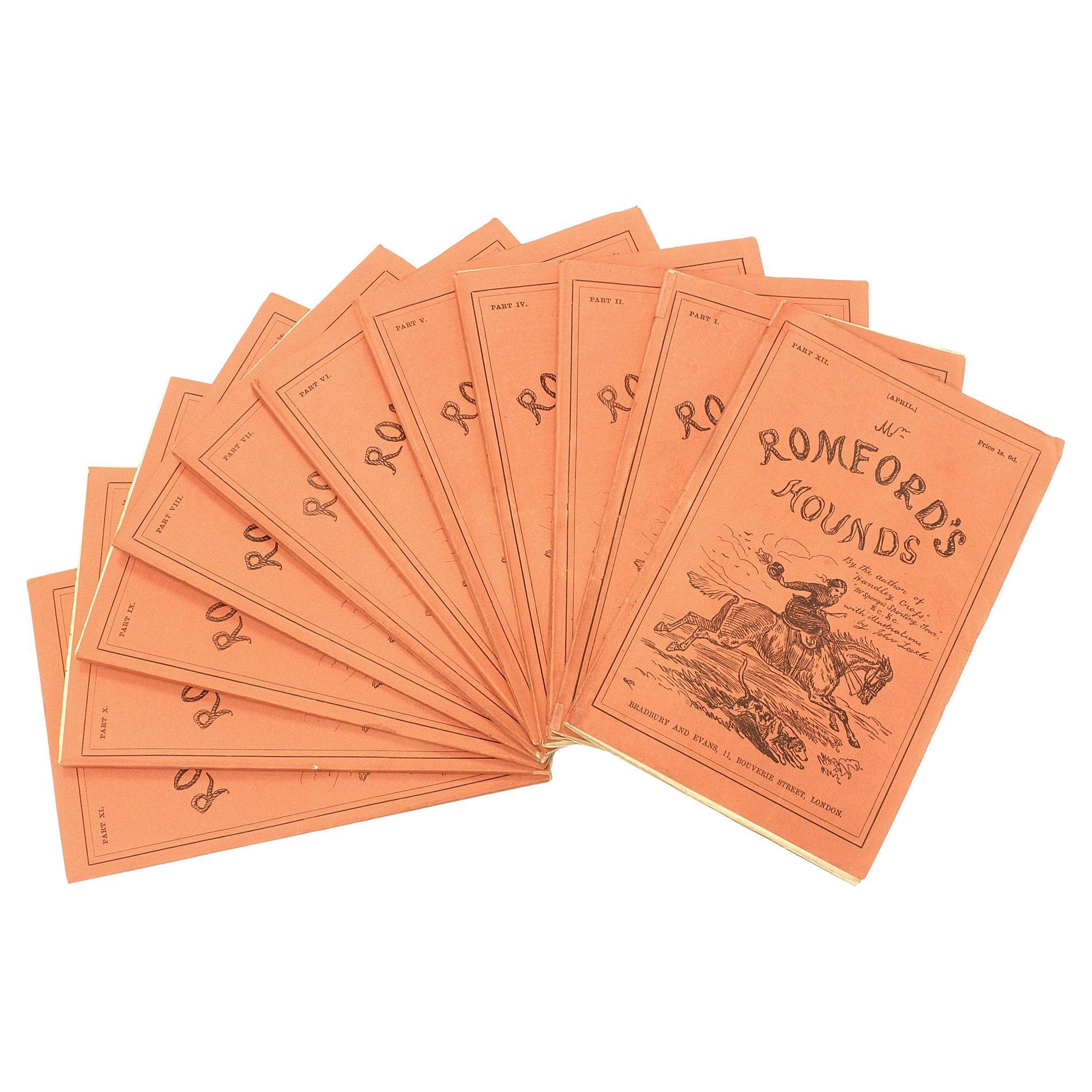 Surtees, M. Facey Romford's Hounds, première édition dans les 12 parties originales de 1864 en vente
