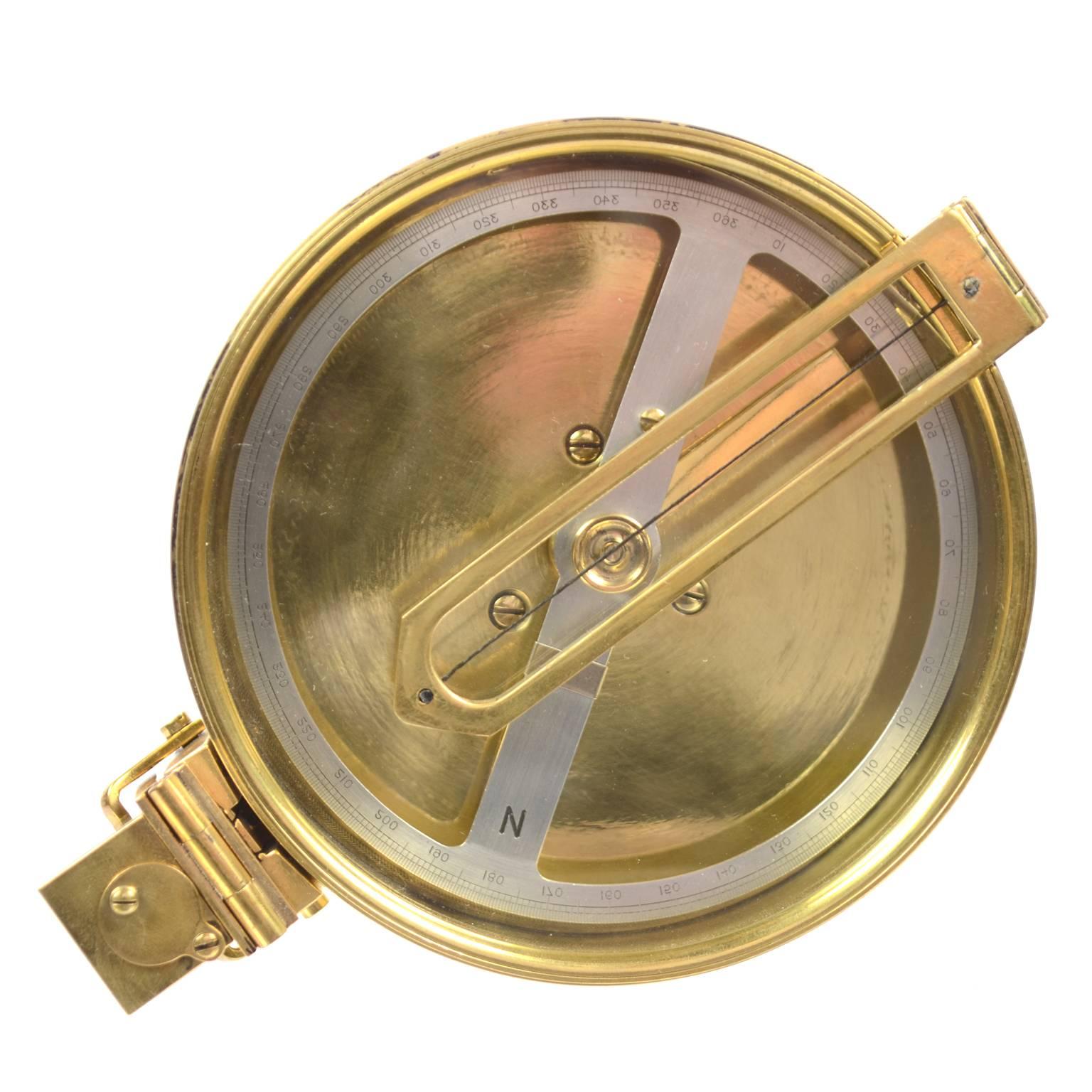 Survey Compass, made of Brass, 1932 7