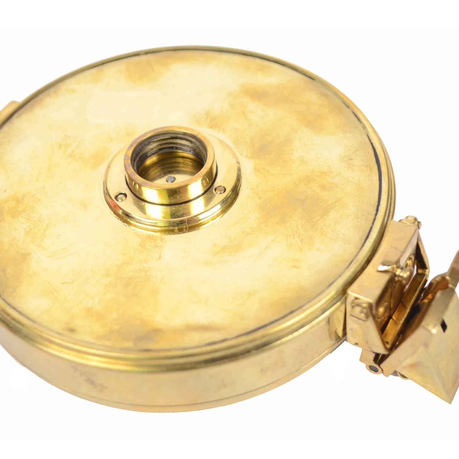 Survey Compass, made of Brass, 1932 11