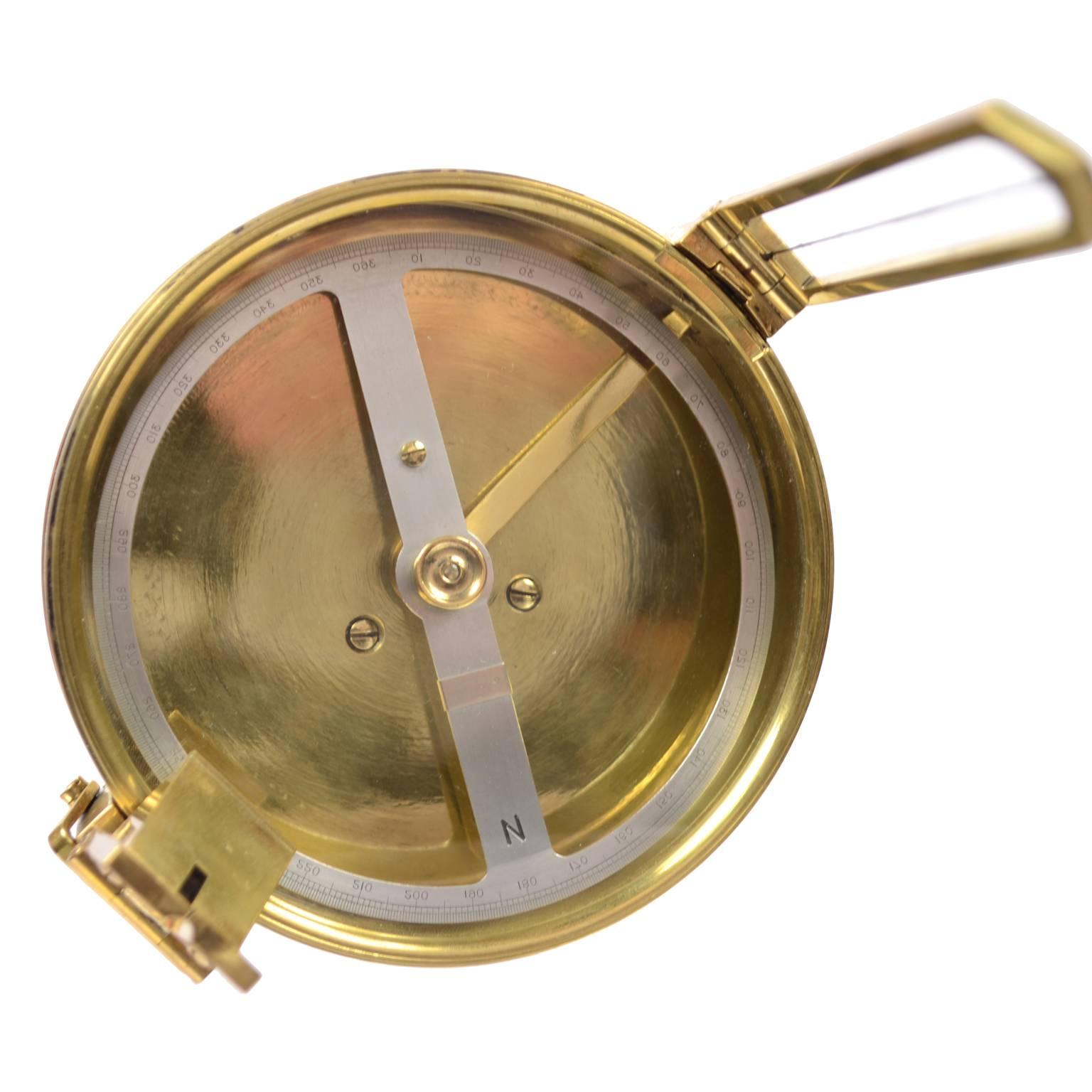 Survey Compass, made of Brass, 1932 4