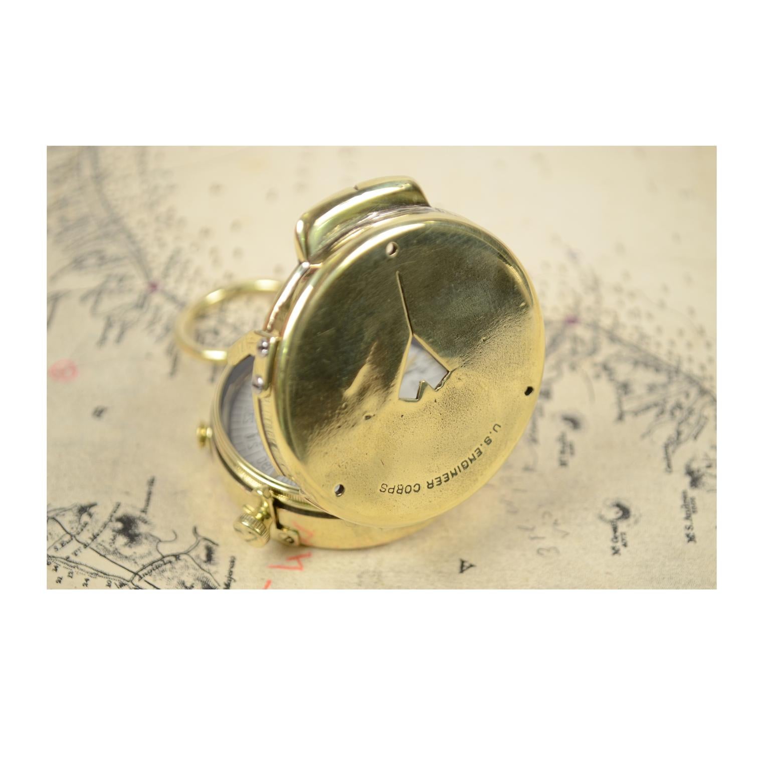 Survey Compass Swiss Made in 1918 for U.S. Engineer Corps 3