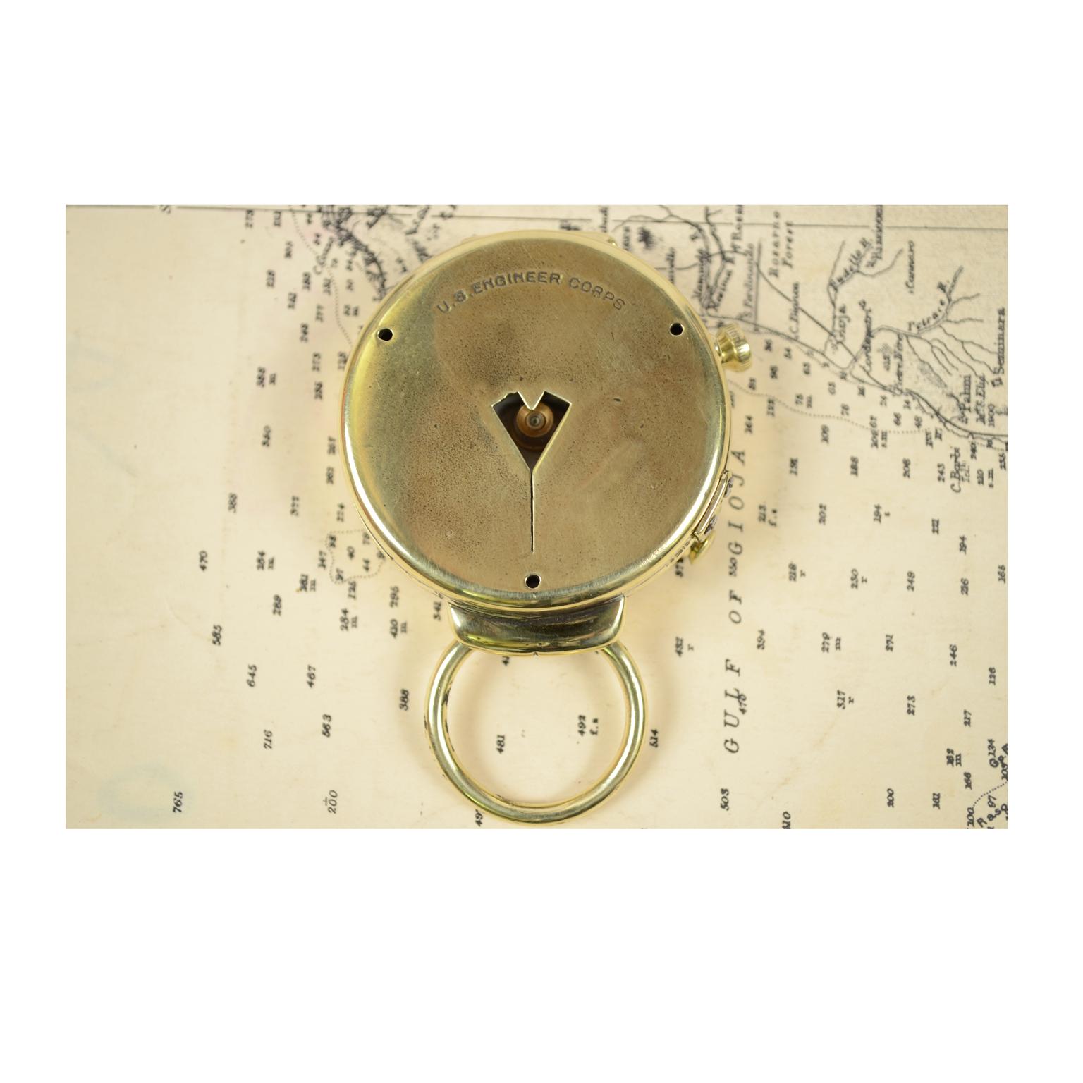 Survey Compass Swiss Made in 1918 for U.S. Engineer Corps 2