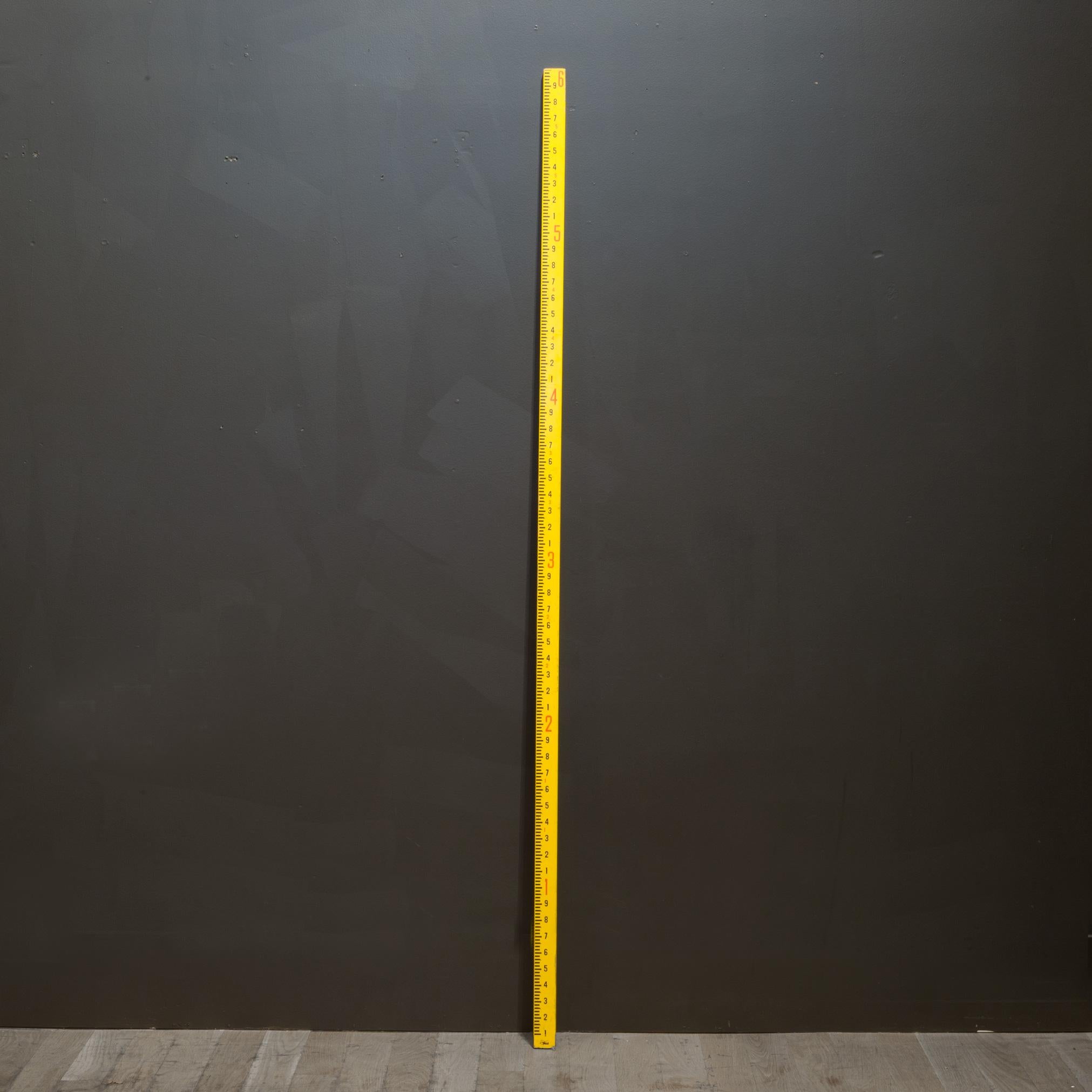 Surveyor's Pole and Logging Measuring Stick c.1940 en venta 1