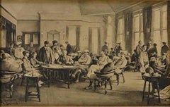 "Surviving Amateur Champions at Hoylake" Golf Photogravure by Michael Brown 1907