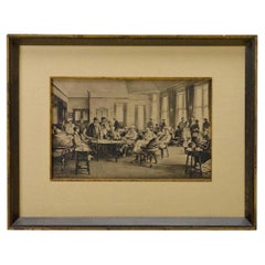 "Surviving Amateur Champions at Hoylake" Photogravure de golf par Michael Brown 1907