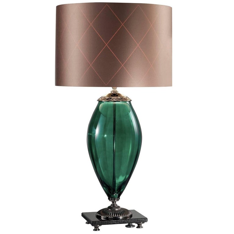 Surya Green Table Lamp For Sale at 1stdibs