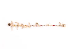 Suryanamaskar Gold Bracelet by Kahana Jewels
