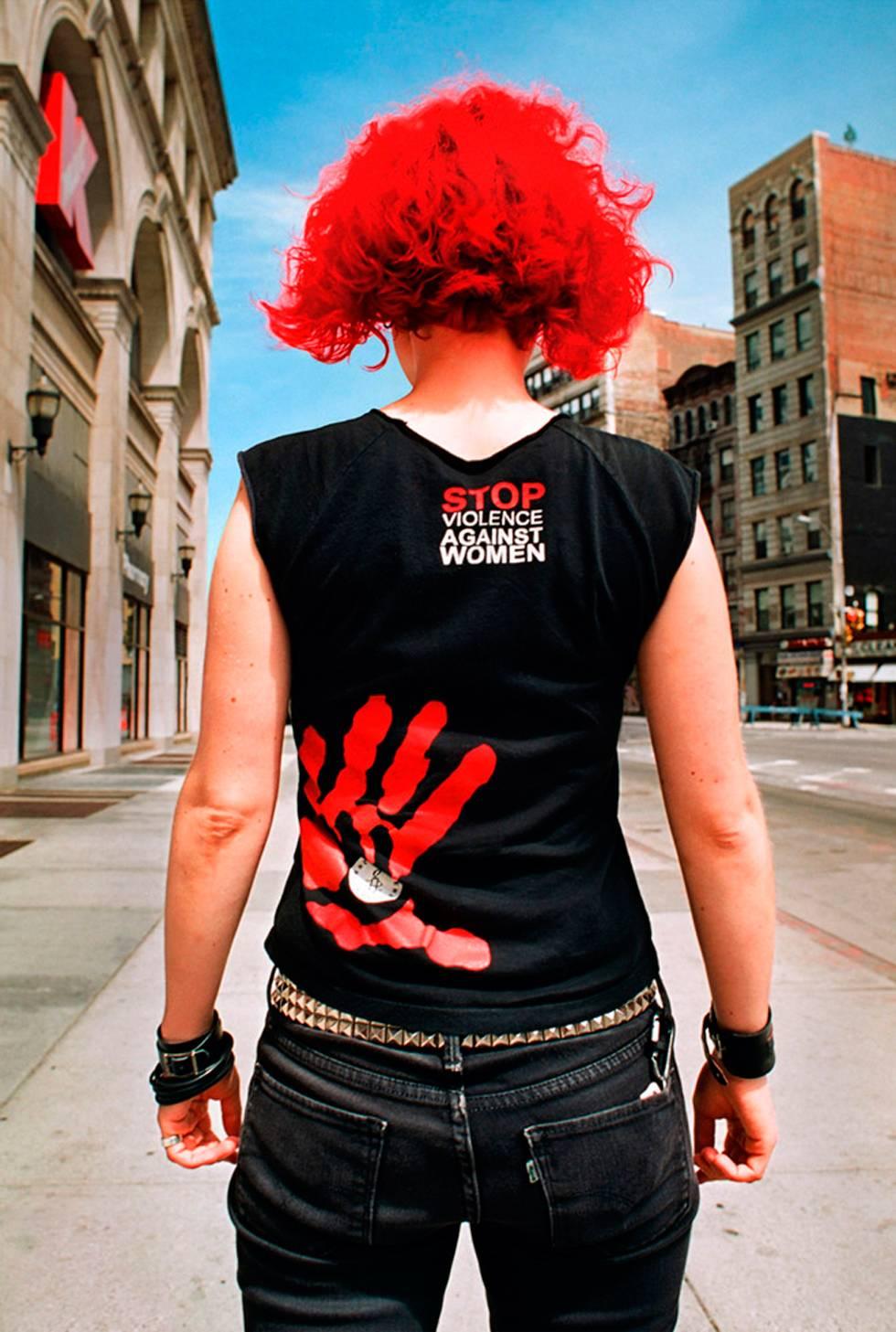 Susan Barnett Figurative Photograph - Stop Violence