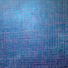 "Threading The Water Needle". Large Contemporary Abstarct Oil Painting