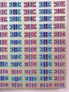 Voile de Tiers. Peinture à l'huile abstraite contemporaine