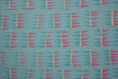 Walking Together: Large Abstract Oil & Acrylic Painting, Unframed