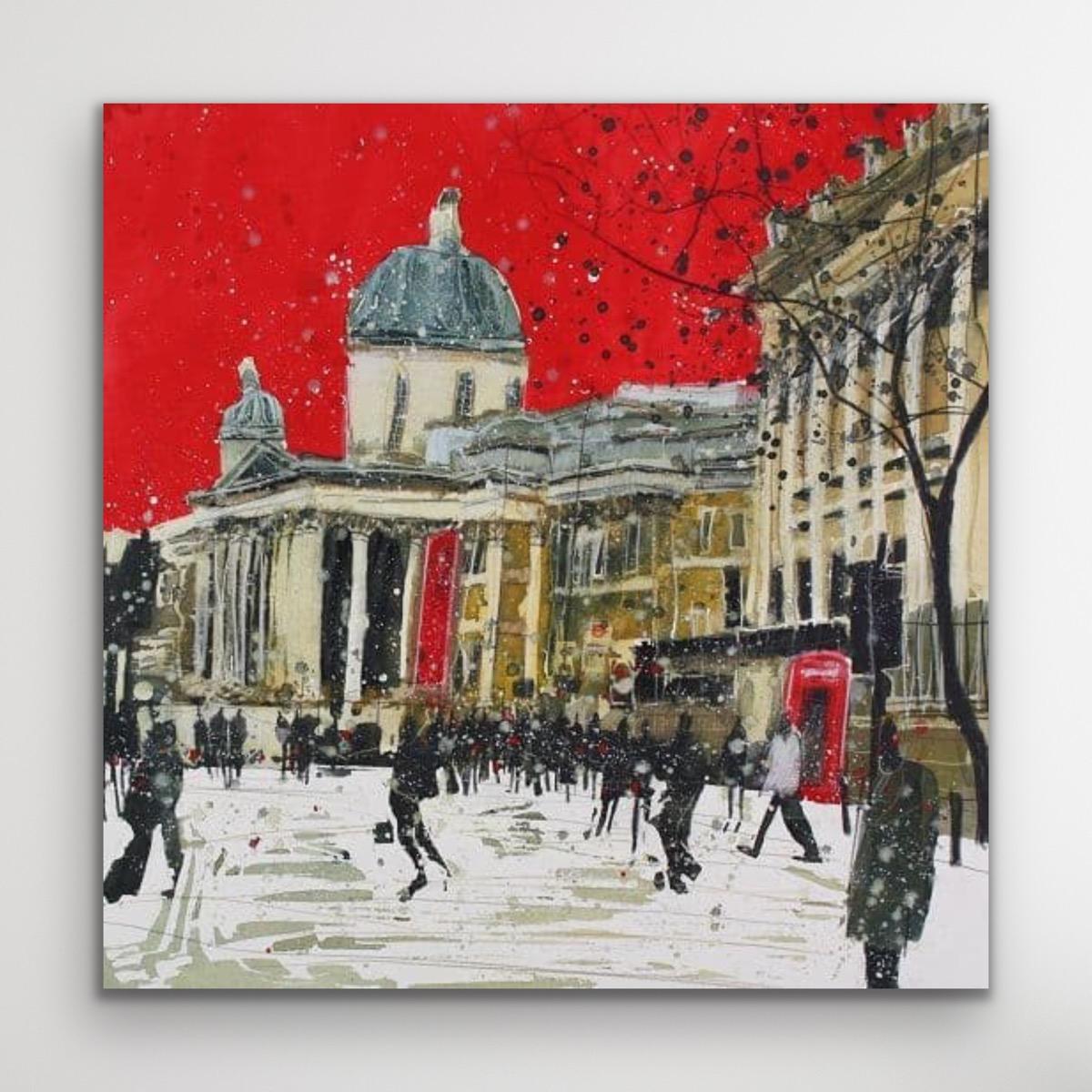 Gallery on the Square London by Susan Brown, Limited Edition Print, Architecture For Sale 1