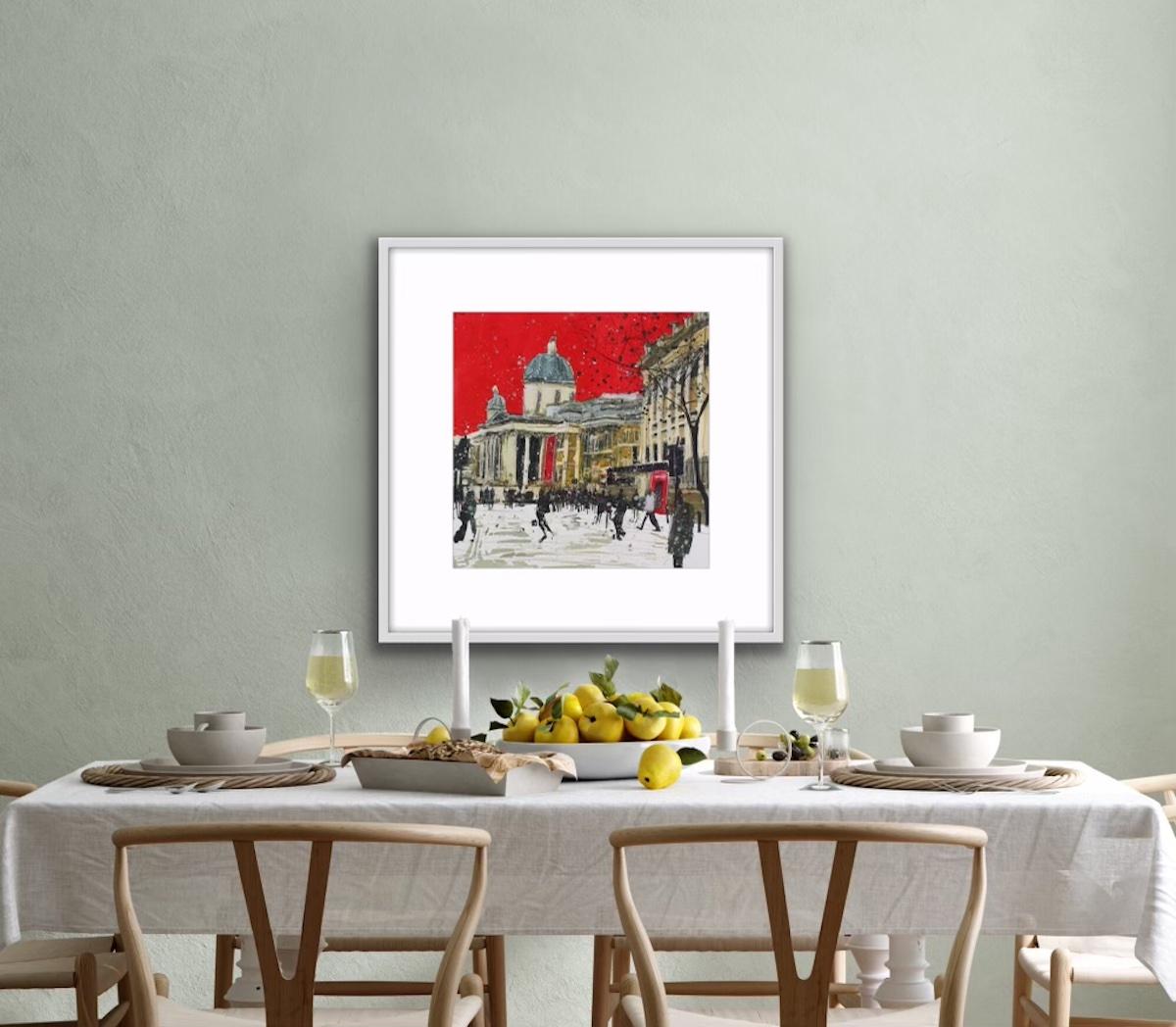 Gallery on the Square London by Susan Brown [2021]
limited_edition and hand signed by the artist 

Giclee print on paper

Edition number 150

Image size: H:40 cm x W:40 cm

Complete Size of Unframed Work: H:50 cm x W:50 cm x D:0.1cm

Sold