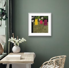 Let's Party, floral art, limited edition print, affordable art