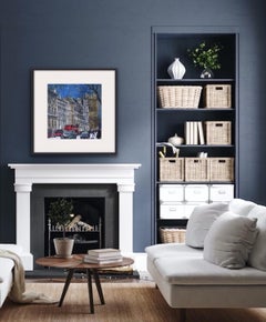 Winter Day Parliament by Susan Brown, Impressionist style art , London art