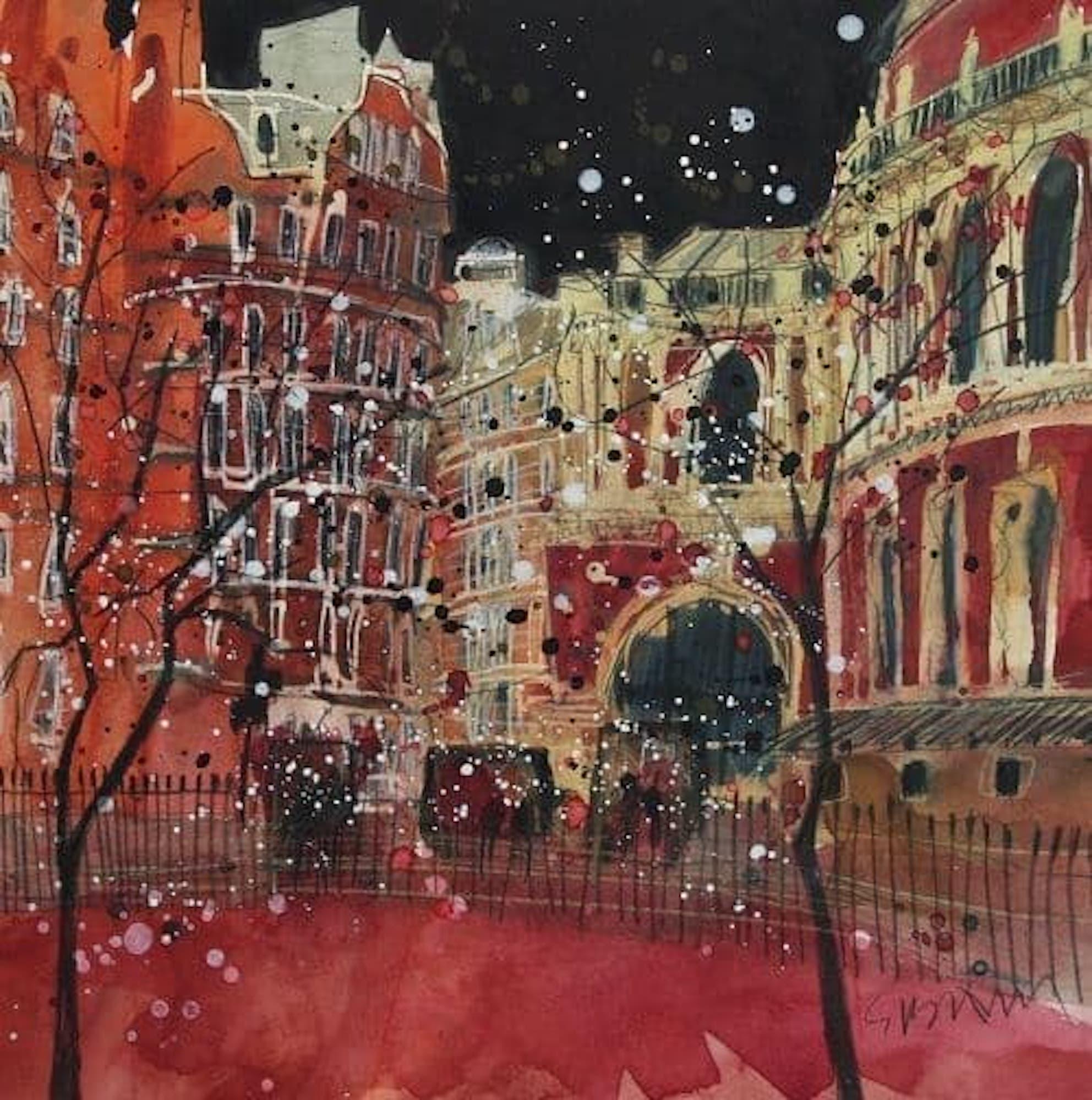 Classical Venue, Royal Albert Hall, London Art, Architecture Art, Cityscape Art