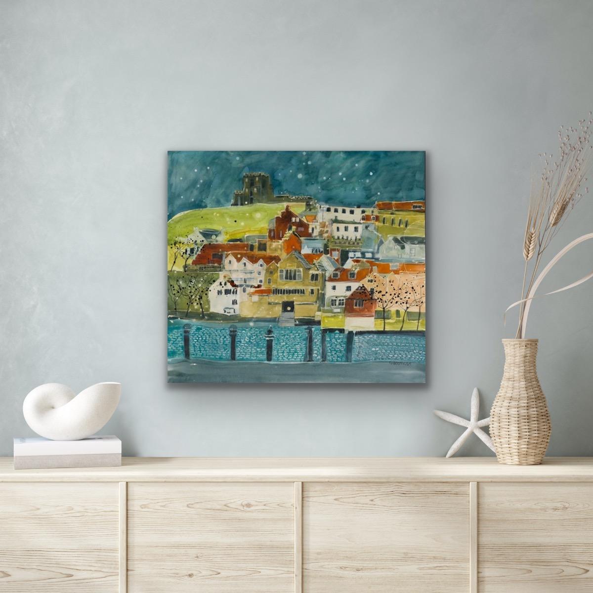 
36. FROM PIER ROAD, WHITBY

The print edition is 150

The size of print is 

40cm X 44cm image size

50cm X 54cm paper size ( approx )

Each print is signed and numbered by Susan Brown

Giclée Print on Paper
Edition of 150
40 H x 44 W cm (15.75 x