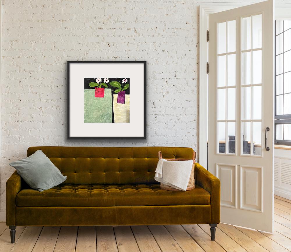 Harmony, Contemporary Still Life Print, Floral Interior Artwork, Limited Edition For Sale 4