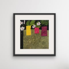 Let's Party, Contemporary, Fine Art, Floral, Landscape