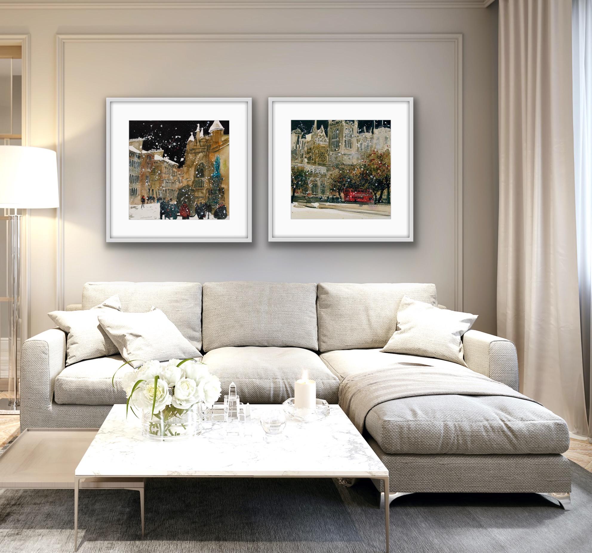 North Transept, Westminster Abbey, London es un grabado giclée de edición limitada de Susan Brown que representa la famosa Abadía de Westminster. Los árboles frutales dan cobijo a los peatones y autobuses que pasan por debajo.
Descubre las