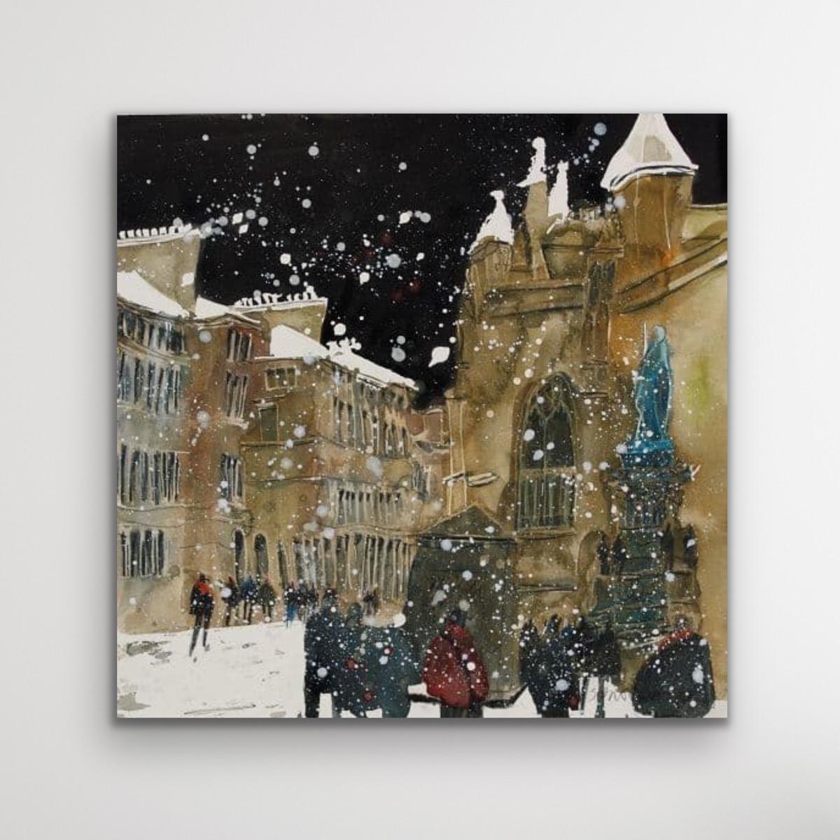 St Giles Cathedral, Edinburgh, Susan Brown, Limited Edition Print, Cityscape Art For Sale 2