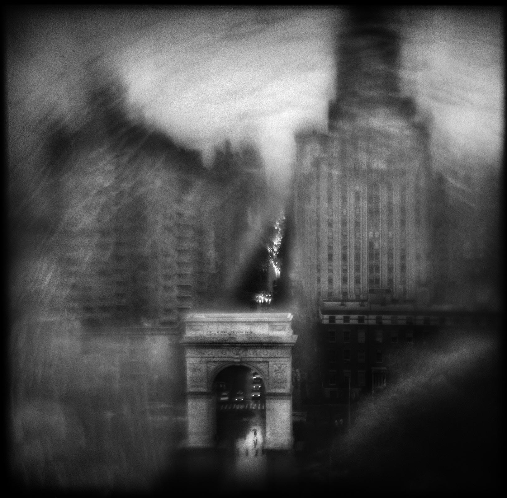 Susan Burnstine, The Last Goodbye, 2010, (Central Park, New York City), archival pigment ink print. Susan Burnstine portrays her dream-like visions entirely in-camera, rather than with post-processing manipulations. To achieve this, she created