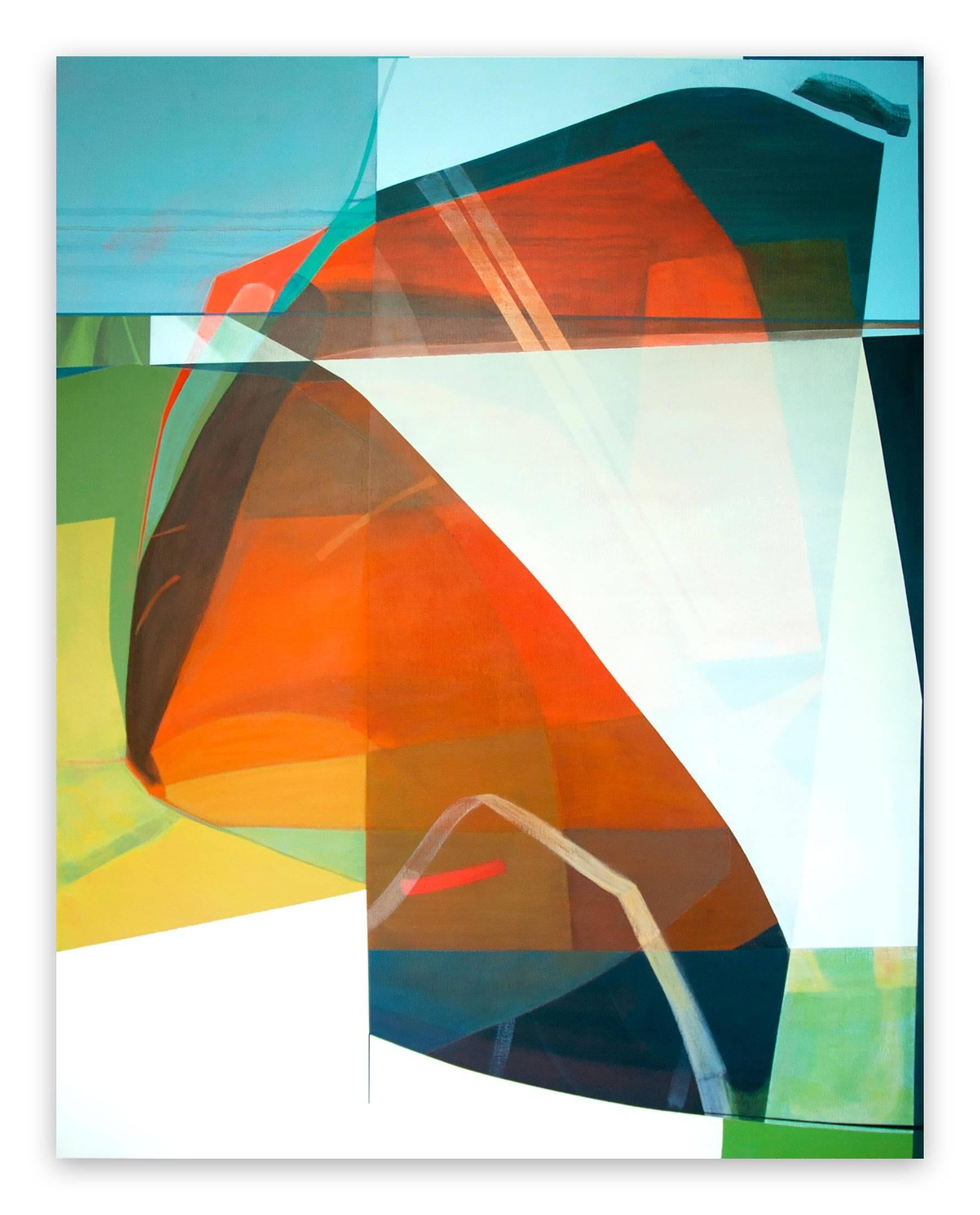 Susan Cantrick Abstract Painting - sbc 144 (Abstract painting)