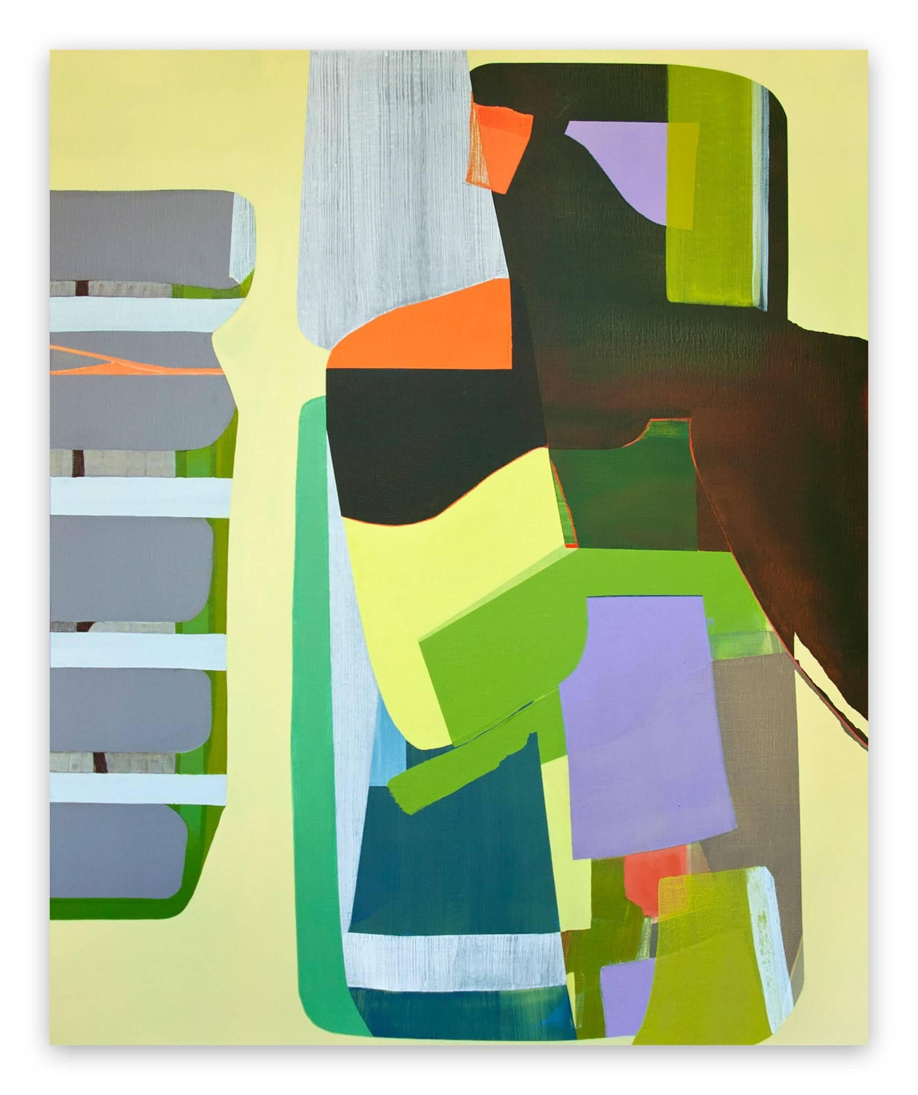 Susan Cantrick Abstract Painting – sbc 154 (Abstraktes Gemälde)