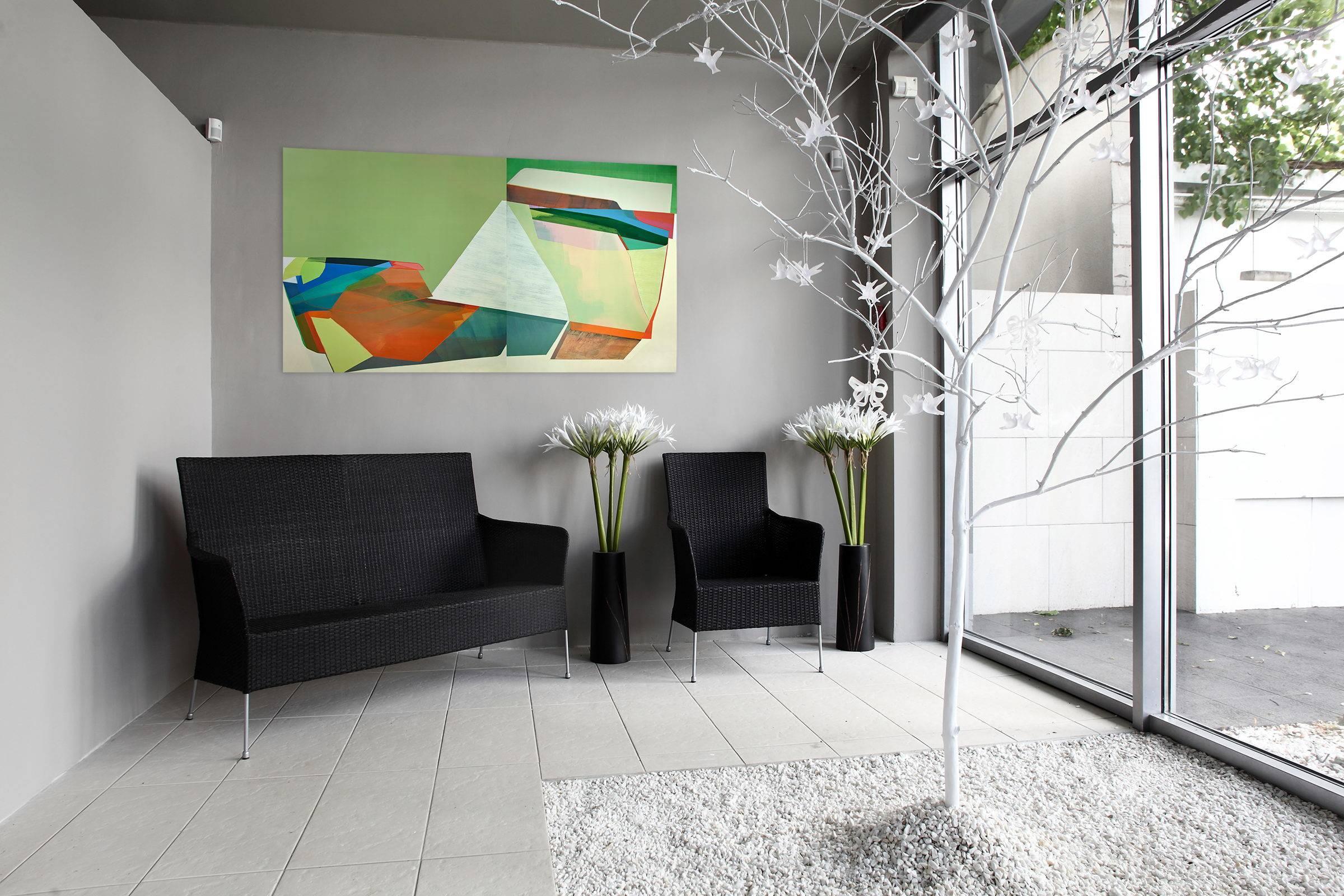 sbc 194 (Pittura astratta) - Painting di Susan Cantrick