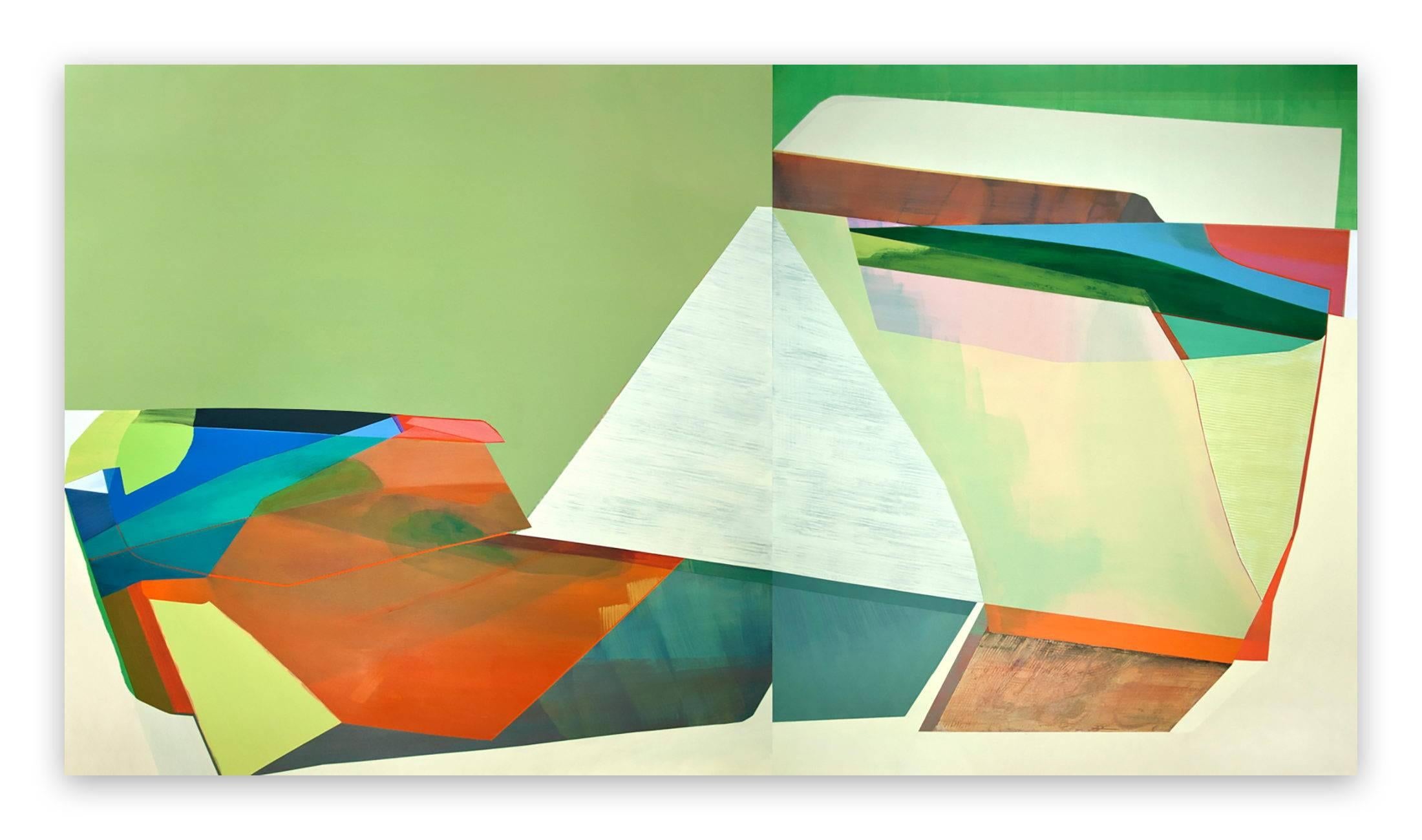 Susan Cantrick Abstract Painting - sbc 194 (Abstract painting)
