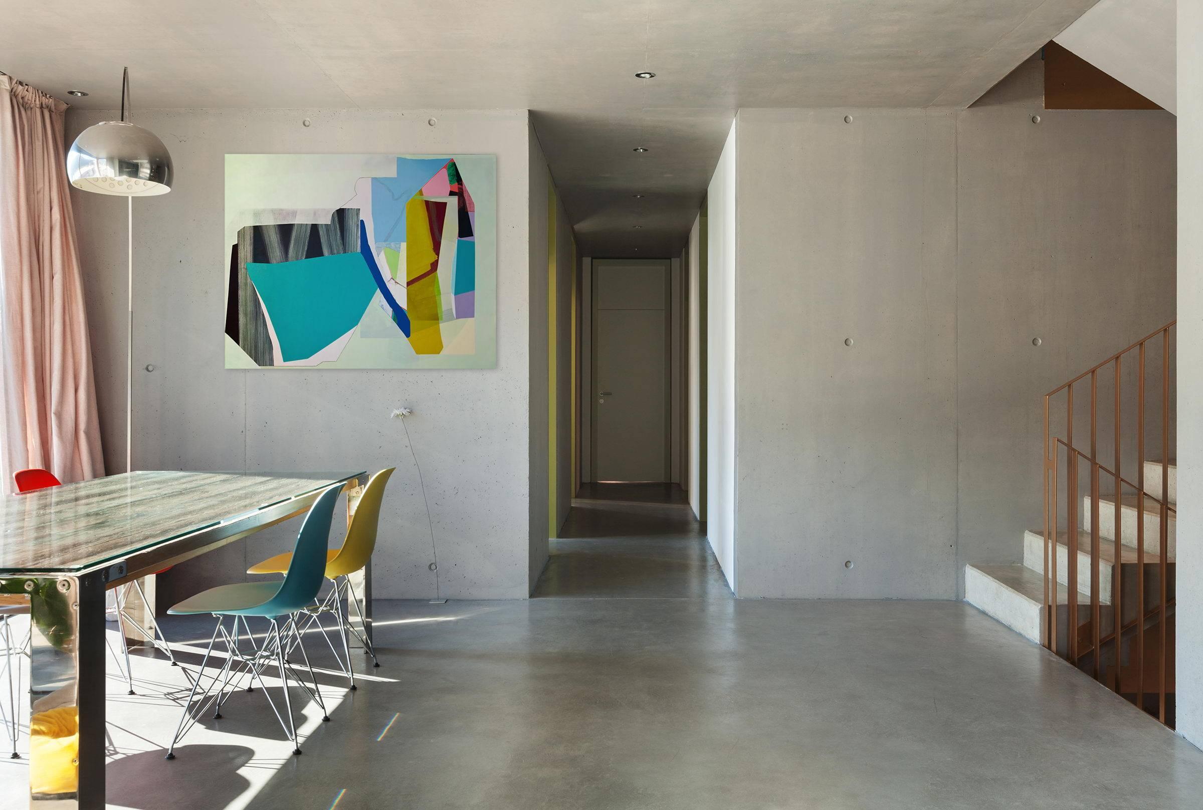 sbc 203 (Pittura astratta) - Painting di Susan Cantrick