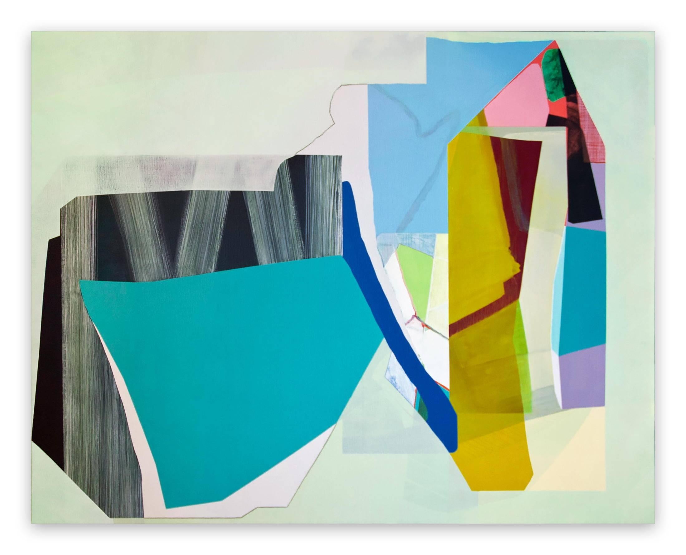 Abstract Painting Susan Cantrick - sbc 203 (peinture abstraite)