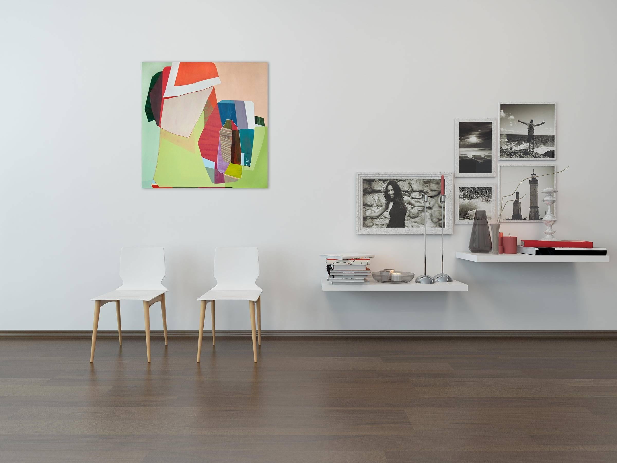 sbc 204 (Pittura astratta) - Painting di Susan Cantrick