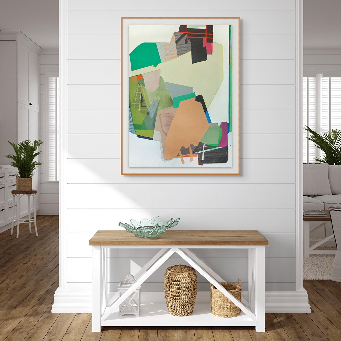 sbc 219 (Abstrakte Malerei) – Painting von Susan Cantrick