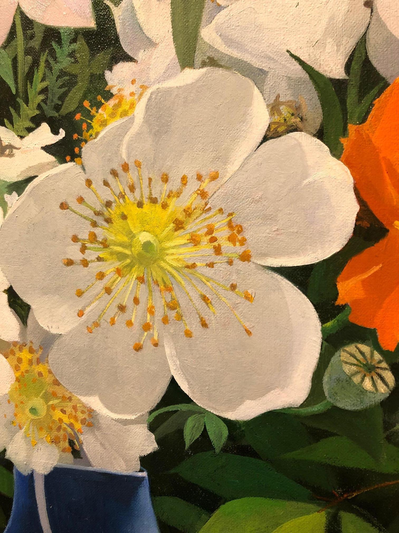 June Bouquet, Floral Oil on Linen Painting, 2022 1